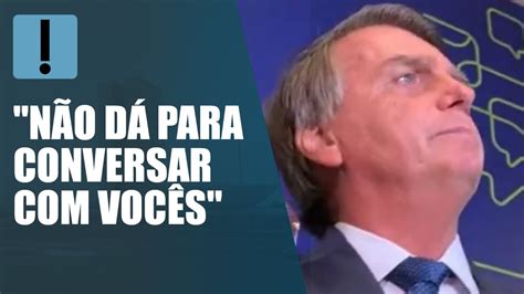 Jair Bolsonaro Deixa Entrevista Ao Ser Questionado Sobre Apelido