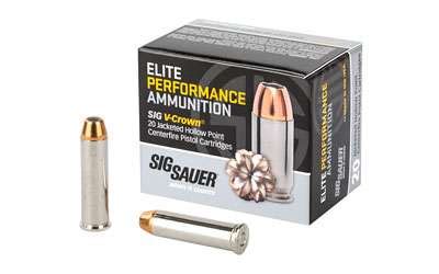 Sig Sauer Elite Performance V Crown Ammunition 357 Magnum 125Grain