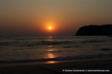 Sunset Moments from Agonda Beach, South Goa - Be On The Road | Live ...