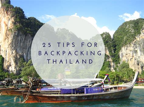 25 Tips For Backpacking Thailand