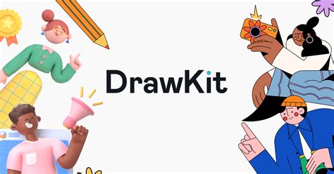 DrawKit Beautiful 2D 3D Illustrations And Icons