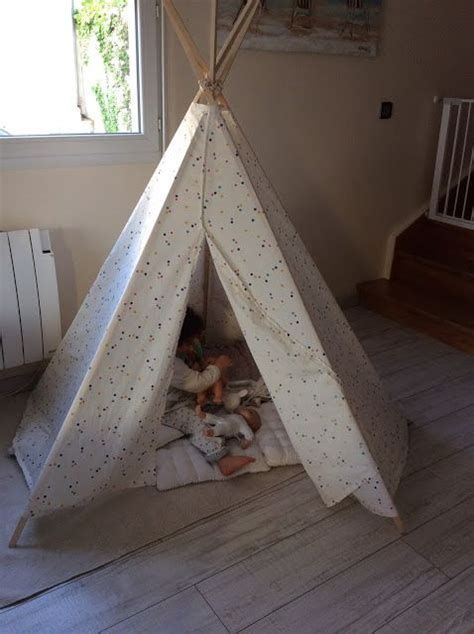 DIY Mon Tipi Pour Enfant Home Made Tipi Enfant Chambre Enfant