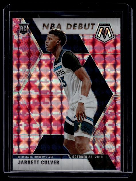 Jarrett Culver Panini Mosaic Pink Camo Prizm A Card Ebay