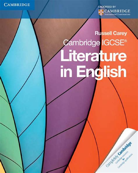 Cambridge Igcse Literature In English By Cambridge International