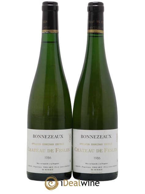 Acheter Bonnezeaux Ch Teau De Fesles Lot B