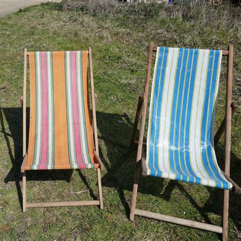 Traditional Striped Deck Chairs — Eco Editions