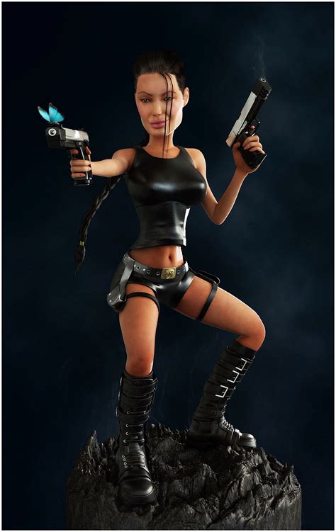 Antonio Peres Lara Croft Tomb Raider Cartoon