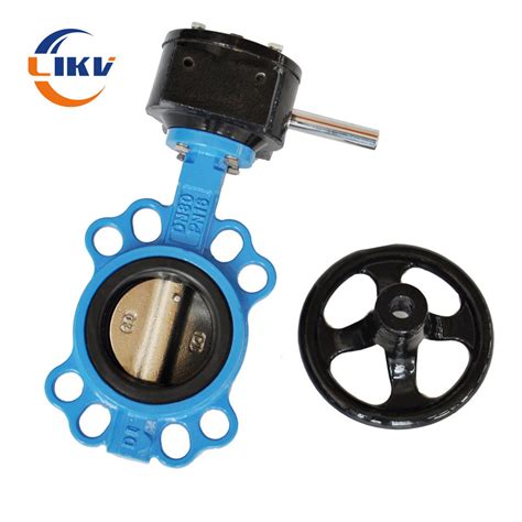 Dn Ductile Iron Body Lb Wafer Butterfly Valve Manufacturer Water