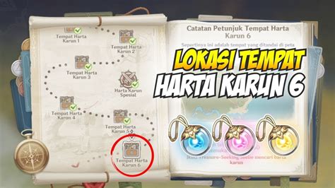 Event Harta Yang Hilang Lokasi Harta Karun Genshin Impact Youtube