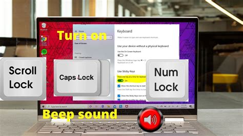 How To Enable Beep Sound When Turn On Caps Lock Number Lock And