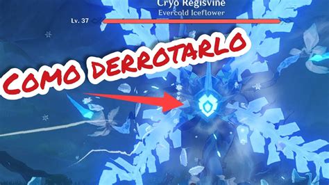 Cómo Derrotar A Regisvid Cryo En Genshin Impactgameanddraw Youtube