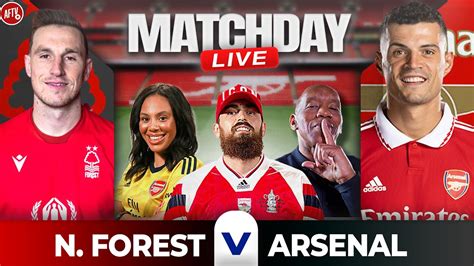 Nottingham Forest 1 0 Arsenal Match Day Live Youtube