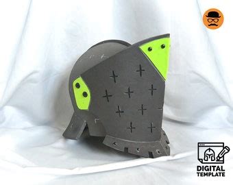 DIY Elite Knight Helmet Templates For EVA Foam Crafting Help Book Etsy