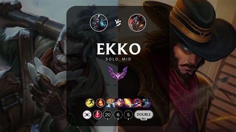 Ekko Mid Vs Twisted Fate Kr Master Patch 138 Youtube