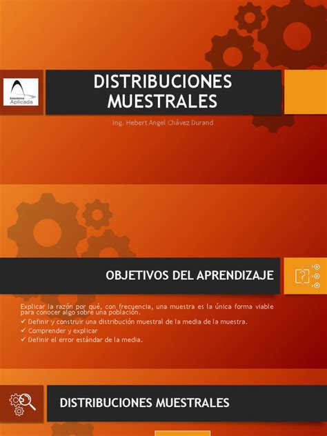 Distribuciones Muestrales De Medias Y Proporciones Pdf Media Muestreo Estadísticas