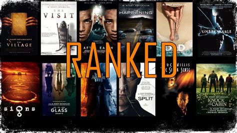 RANKED: SHYAMALAN MOVIES