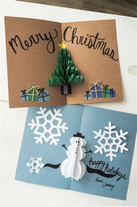 55 Best Diy Christmas Cards 2022 Homemade Card Ideas