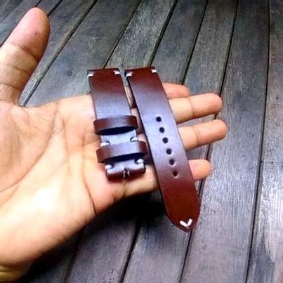 Jual Tali Jam Kulit Asli Strap Jam Kulit Asli Tali Kulit Jam Tangan