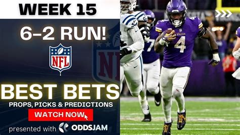 6 2 Yesterday Our Nfl Best Bets Parlays And Player Props For Week 15