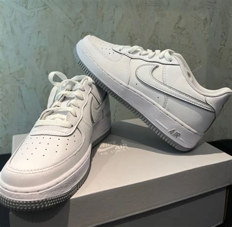 Giày Nike Air Force 1 Low GS White Wolf Grey DX5805 100