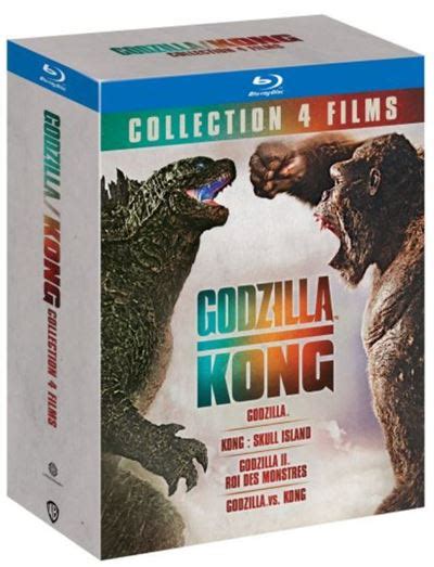 Coffret Godzilla Godzilla Roi Des Monstres Kong Skull Island