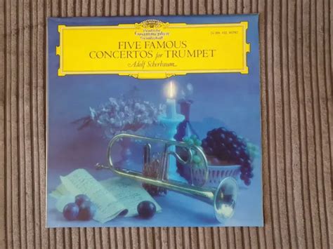 Adolf Scherbaum Five Famous Concertos For Trumpet Used Vinyl Rec