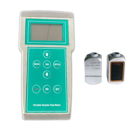 Portable And Handheld Clamp On Variable Area Ultrasonic Flow Meter For