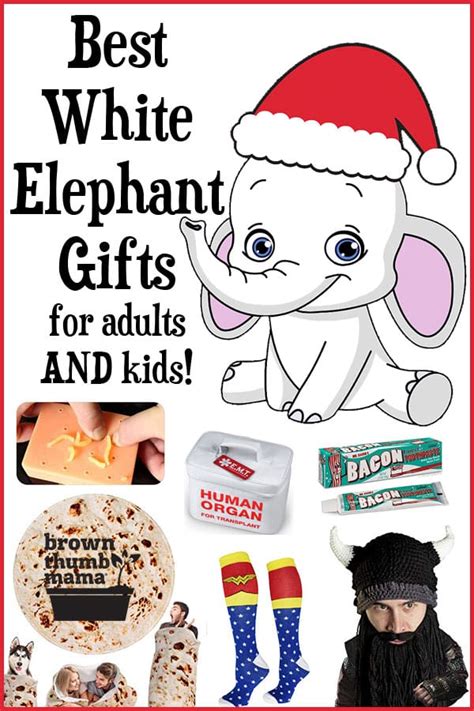 Best White Elephant T Ideas Brown Thumb Mama®