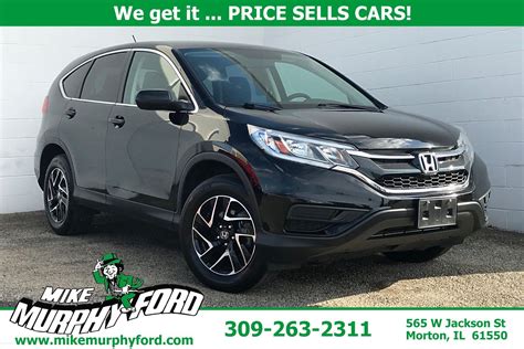 Pre Owned 2016 Honda CR V AWD 5dr SE 4D Sport Utility In Morton 075603