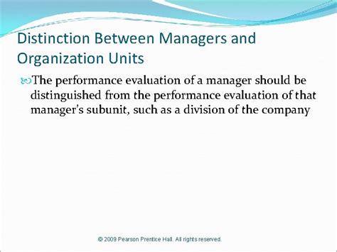 Chapter Performance Measurement Compensation And Multinational