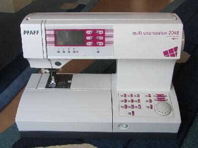 Patchwork Und Quiltforum Pfaff N Hmaschine Quilt Expression