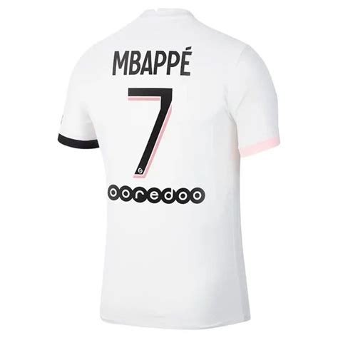 Camisetas de fútbol Paris Saint Germain PSG Kylian Mbappé 7 2ª