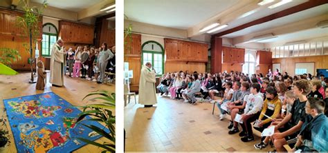 Célébration de rentrée pour les collégiens Notre Dame ORBEC