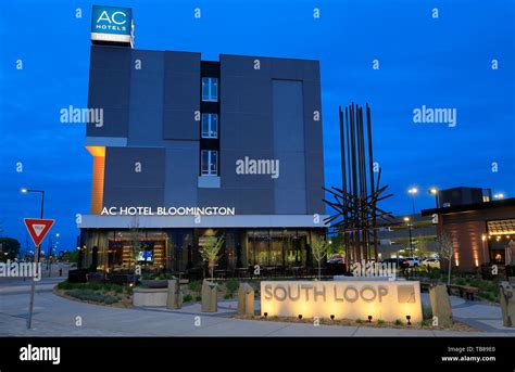 The night view of AC Hotel Bloomington by Marriott Mall of America ...