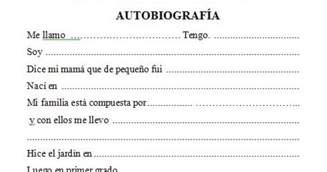 BLOG DE ACTIVIDADES EDUCATIVAS AUTOBIOGRAFÍA