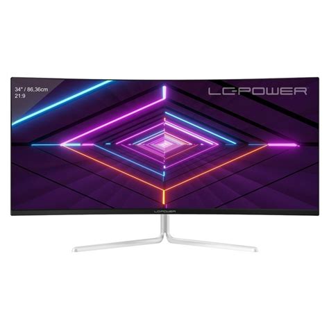 LC Power LC M34 UWQHD 100 C V3 Ultrawide VA Curved Monitor 34 QHD