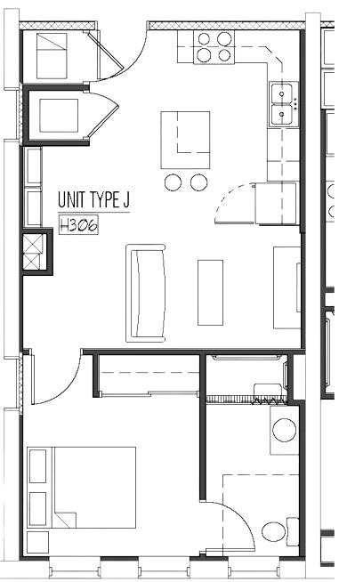 Floor Plans - Valley House Flats