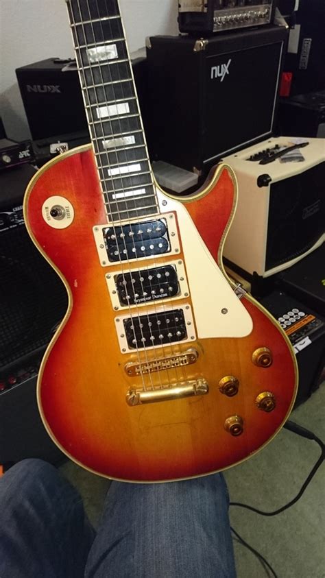 Photo Gibson 1972 Les Paul Custom Shop Gibson 1972 Les Paul Custom