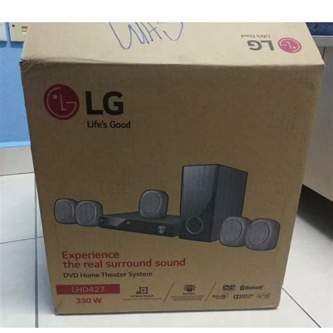 LG LHD427 HOME THEATER SYSTEM Audio Soundbars Speakers Amplifiers