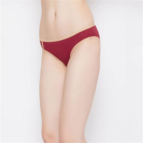 Clovia Cotton Pack Of Low Waist Bikini Panty Multi Color Buy