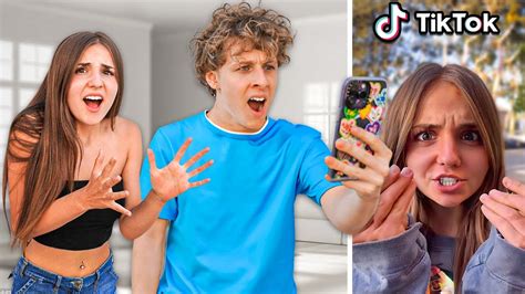 Reacting To My Girlfriends Private Tiktoks Youtube