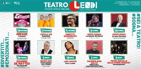 Stagione Teatrale Teatro Lendi