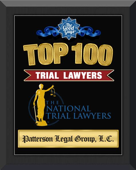 Ratings And Awards Patterson Legal Group