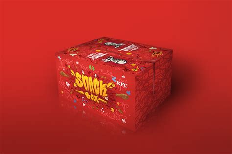 KFC Snack Box. on Behance