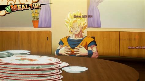 Goku Eating Lunch Dragon Ball Z Kakarot Youtube