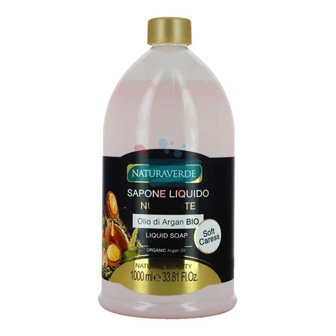 Naturaverde Ricarica Sapone Liquido Olio D Argan Lt