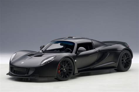 AUTOart Hennessey Venom GT Spyder Matt Carbon Black 75401 Modelcar