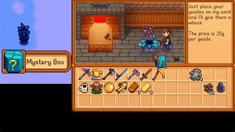 How To Find Open A Mystery Boxes In Stardew Valley YouTube