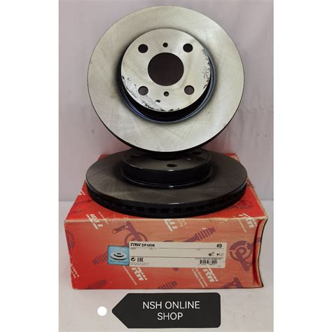 Disc Rotor Front TRW For Perodua Alza 14 18 Year Toyota Vios NCP93