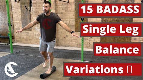 15 Single Leg Balance Variations These Are Tough Youtube